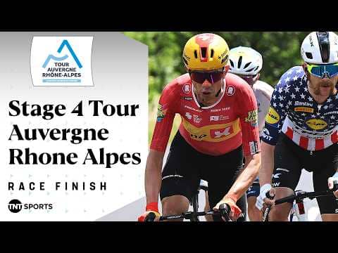 BRILLIANT FINISH! 👏 | 2026 Stage 4 Tour Auvergne Rhone Alpes Final KM's | TNT Sports Cycling