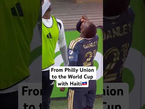 Danley Jean Jacques is ready to ball out at the World Cup with Haiti!🇭🇹⚽️
