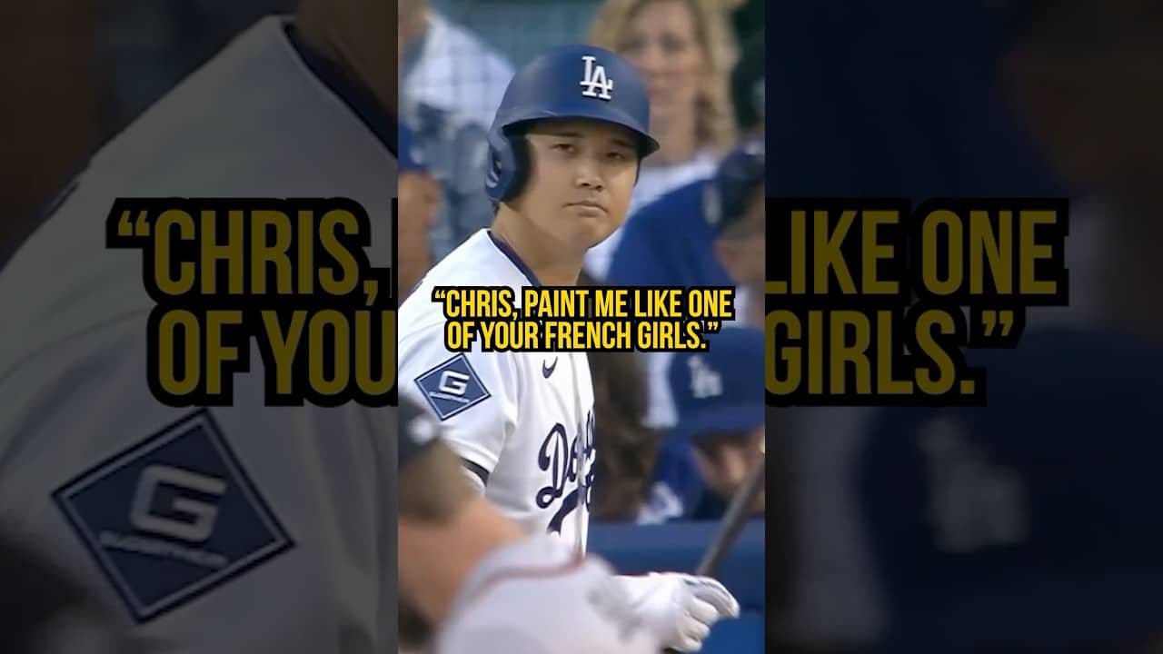 Chris Sale out here turning Shohei Ohtani into his canvas with that paint. ๐๏ธ๐จ