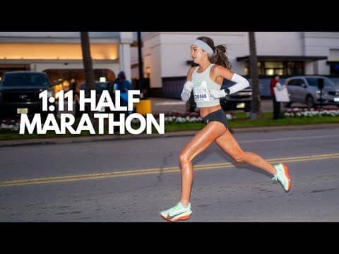 HOUSTON HALF MARATHON race vlog + exciting news & updates on what's next!