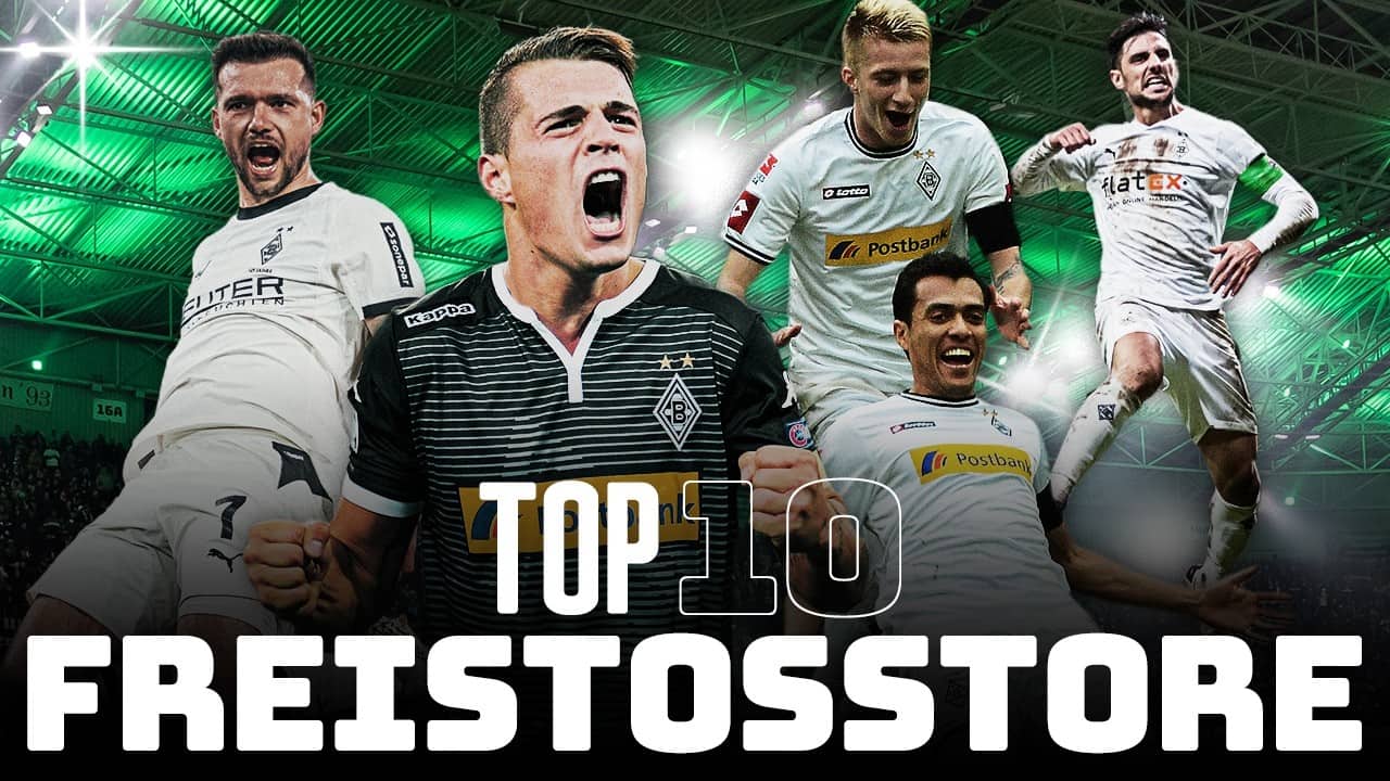 Top 10 Freistoßtore 🎯😏 | Best of Borussia ⭐