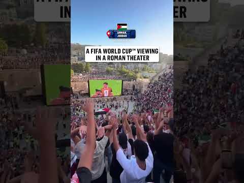 This is how Jordan fans watched their first ever FIFA World Cup match π―π΄