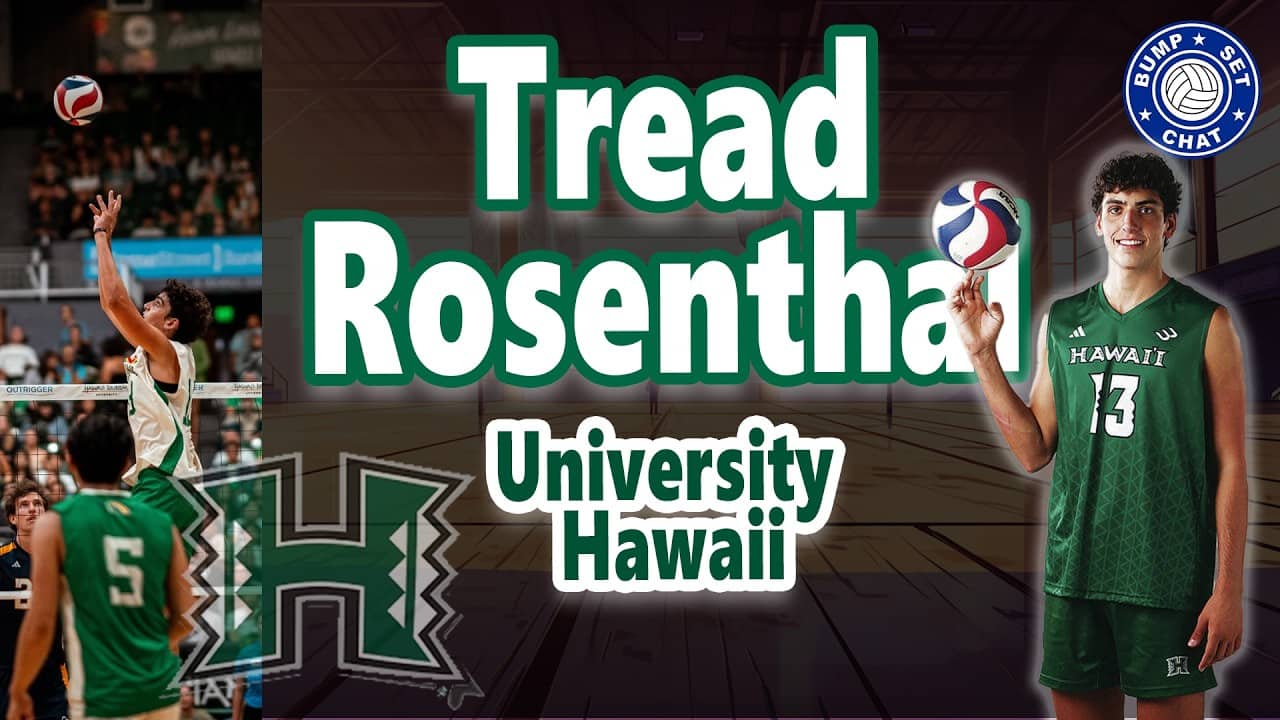 Tread Rosenthal Breaks Down His Volleyball Journey & Playing for Team USA