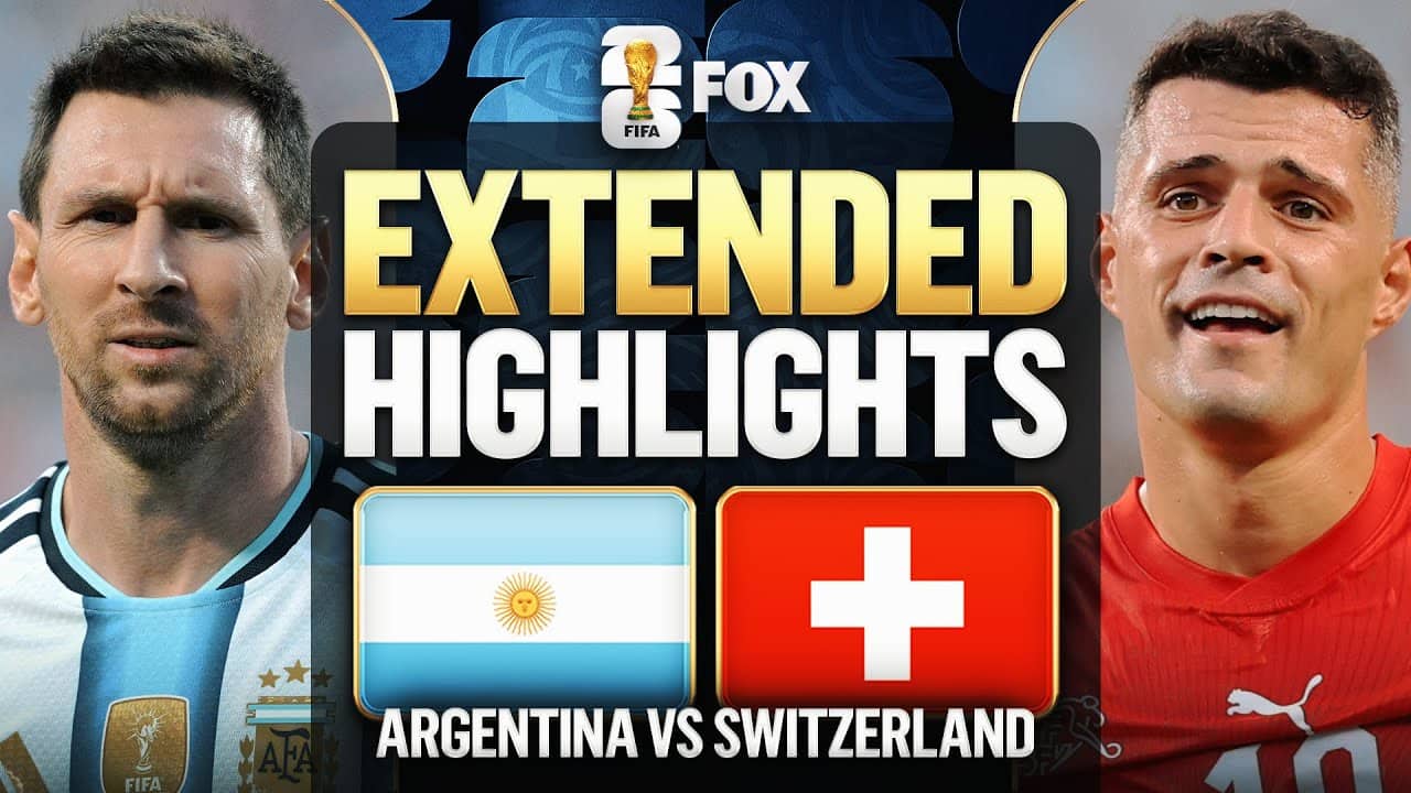 Argentina vs Switzerland Highlights 🌎🏆 2026 FIFA World Cup™ | Quarterfinals