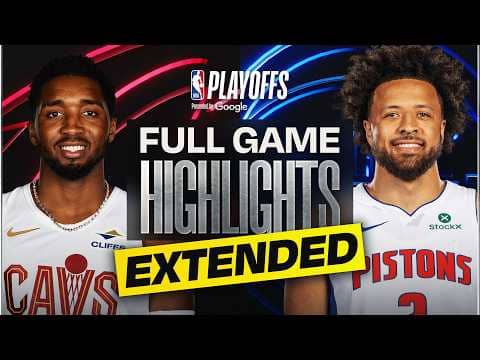 EXTENDED: #4 CAVALIERS at #1 PISTONS | FULL GAME 7 HIGHLIGHTS | May 17, 2026