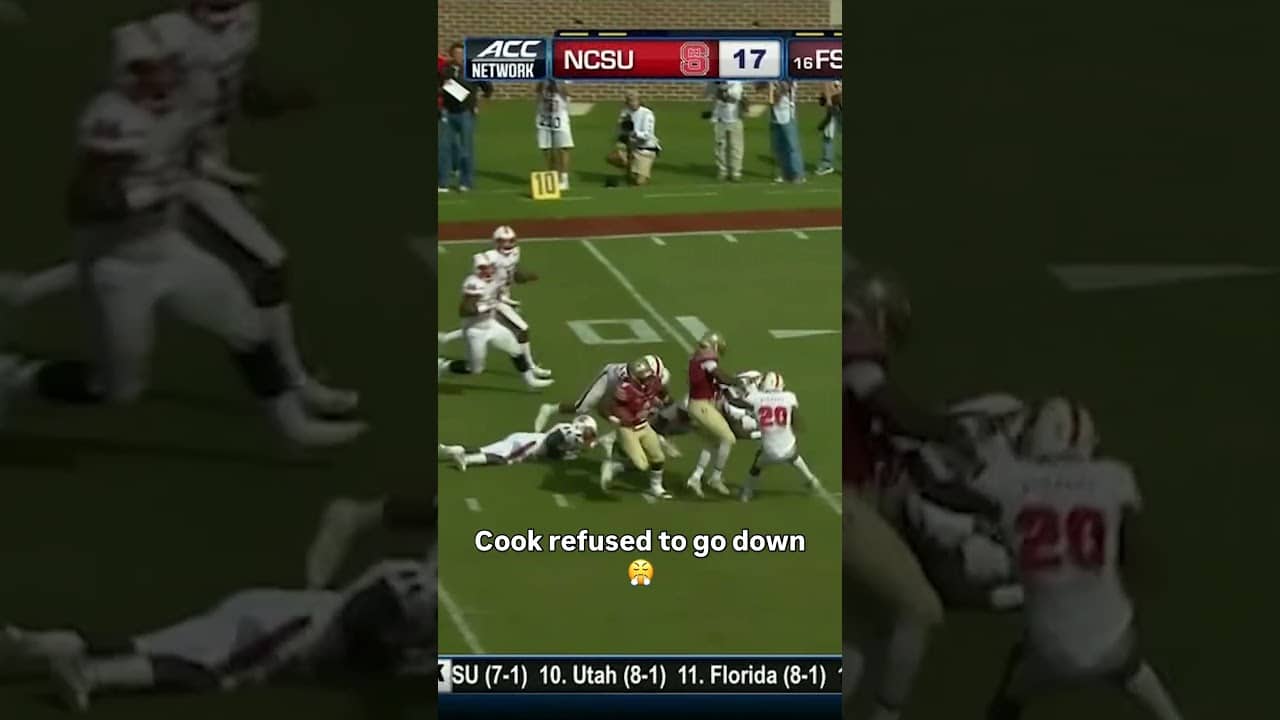 He's just too strong 💪 #floridastateseminoles #accfootball #collegefootball