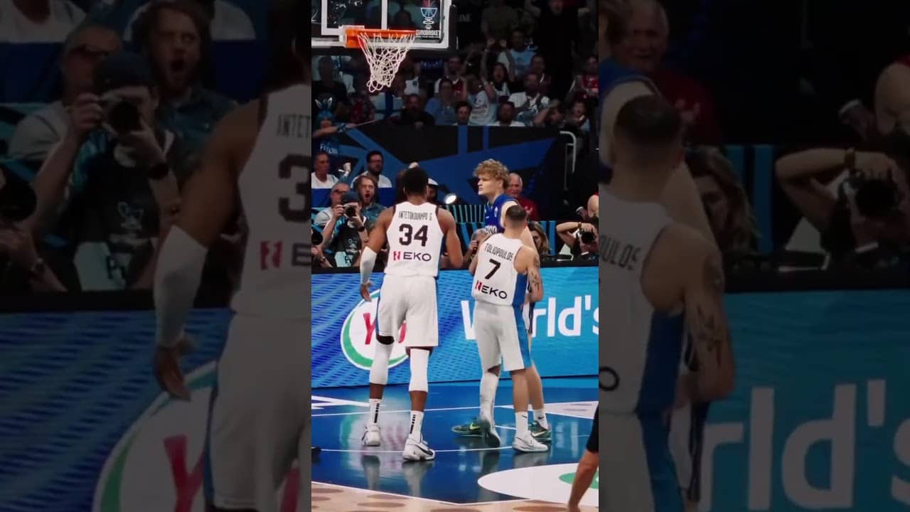 Slim Jesus in beast mode 😳 #EuroBasket