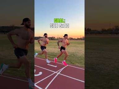 Sub 5:00 Mile Attempt