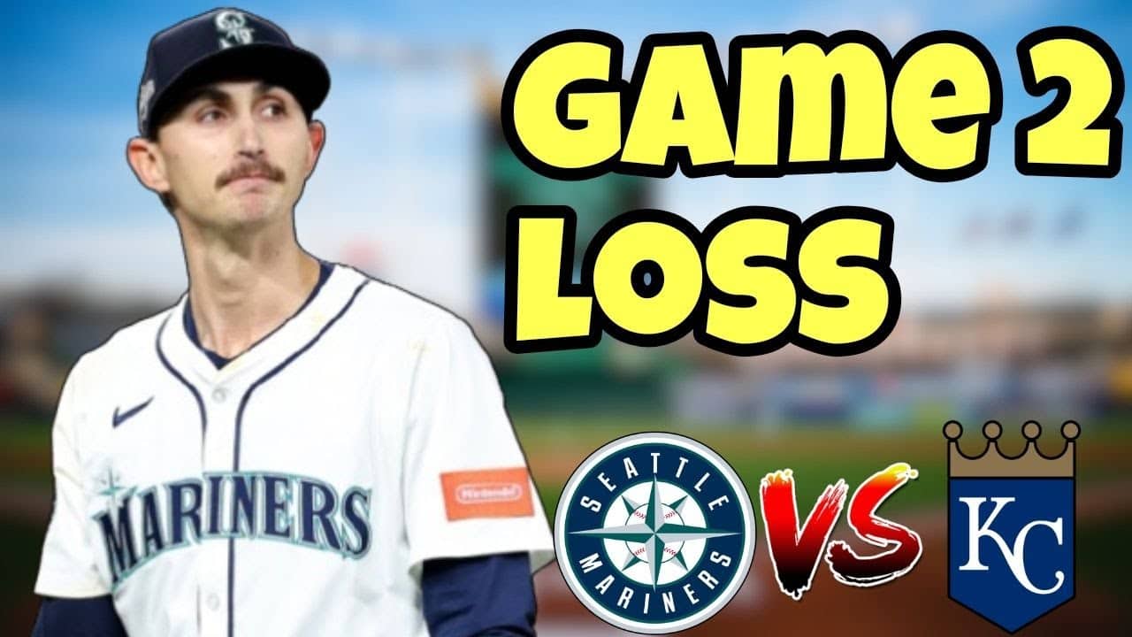 Mariners SHUT OUT in Game 2 Vs Royals - Mariners Postgame