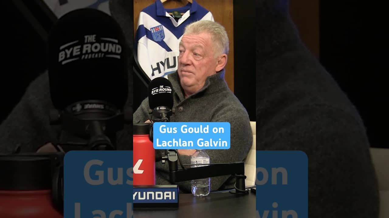 Gus Gould shares his thoughts on Lachlan Galvin and his future at the club #nrl