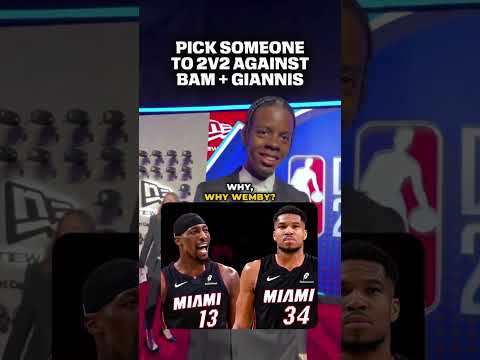 Who would you pick to go against Miami’s new duo? 👀