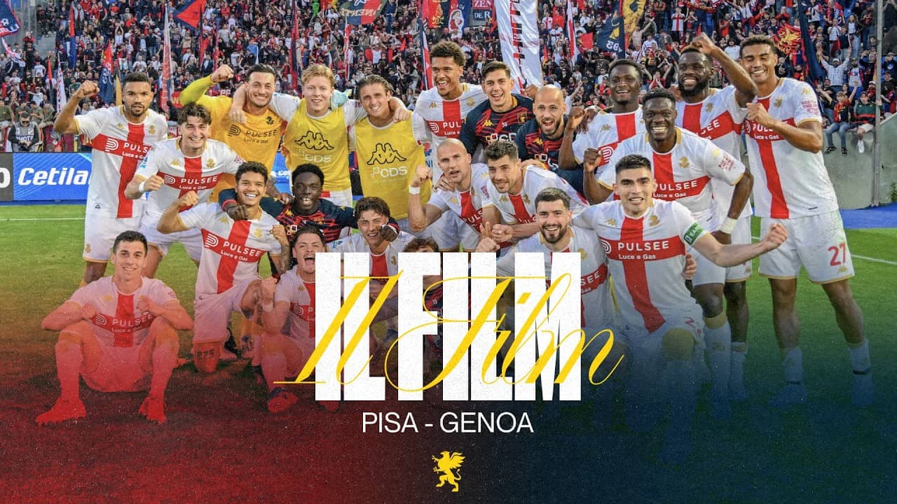πΌ GENOA WIN UNDER THE TOWER | PISA - GENOA | FILM della PARTITA 25/26