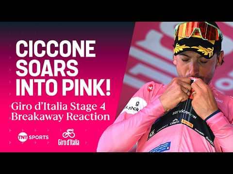 Giro d'Italia Stage 4 REACTION: Movistar blows up the peloton as Ciccone takes Maglia Rosa 🩷