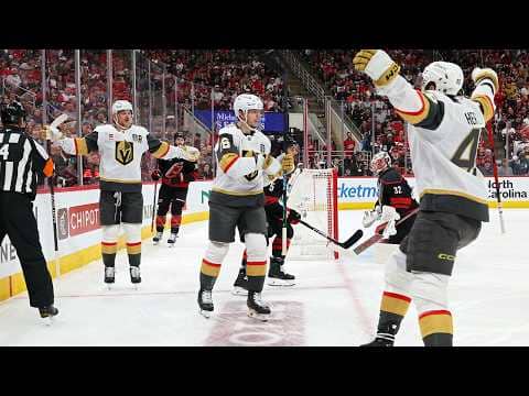 Vegas STRIKES on the power play for Game 5 LEAD!