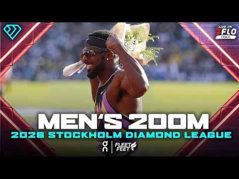 False Starts Lead To Fast 200m | 2026 Stockholm Diamond League