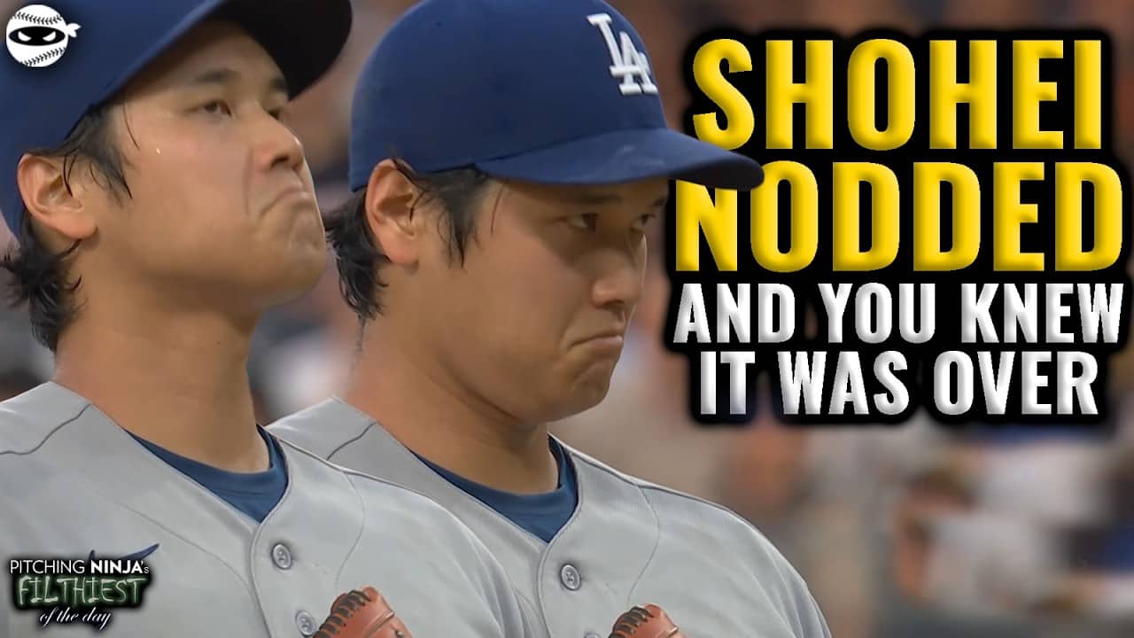 Shohei Ohtani Nodded. And ended it.