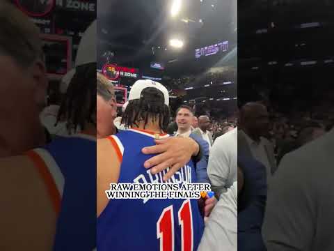 IT'S OUR TIME🏆 #nyknicks #nbachampions #thefinals