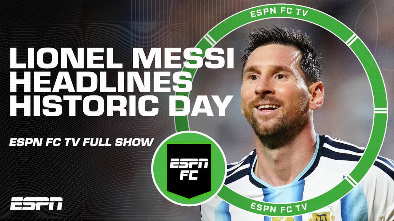 STAR-STUDDED PERFORMANCES ⭐️ Messi records hat trick + Haaland & Mbappe net braces | ESPN FC