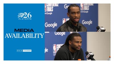 SGA and Cason After Game 7 | Playoffs | WCF Game 7 | Postgame Media | May 30, 2026