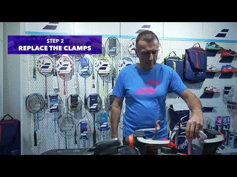 Babolat Stringing Machine : How to convert the machine for Badminton | Babolat