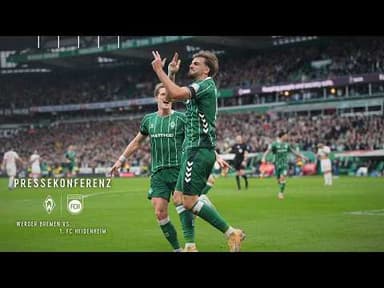 SV WERDER BREMEN VS. 1. FC HEIDENHEIM I PRESSEKONFERENZ I