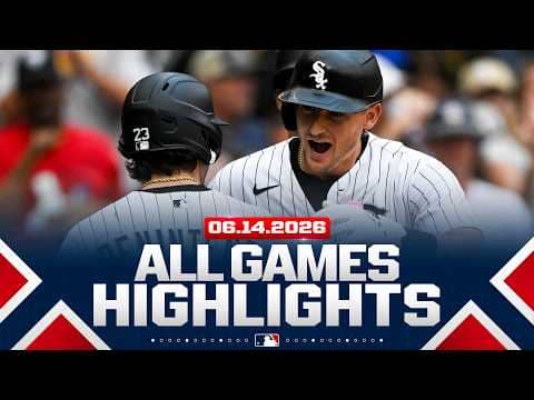 Highlights from ALL GAMES on 6/14 (Rockies score 23 RUNS, White Sox 3-HR INNING and MORE!)