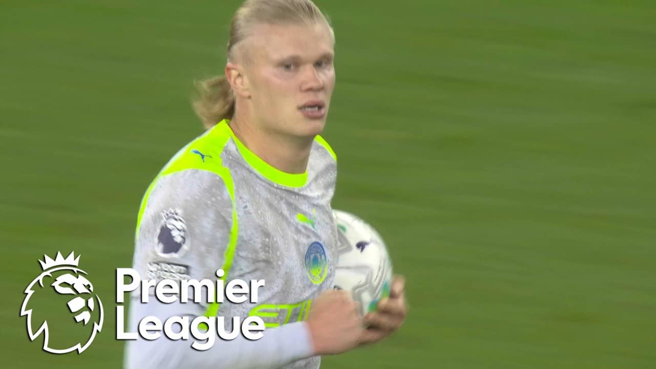 Erling Haaland responds immediately for Man City against Everton | Premier League | NBC Sports