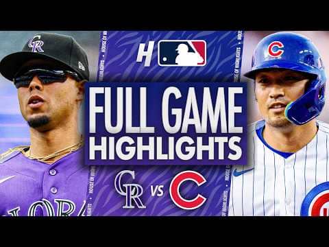 Colorado Rockies vs Chicago Cubs - FULL GAME HIGHLIGHTS 🔥 June 16, 2026 MLB Season