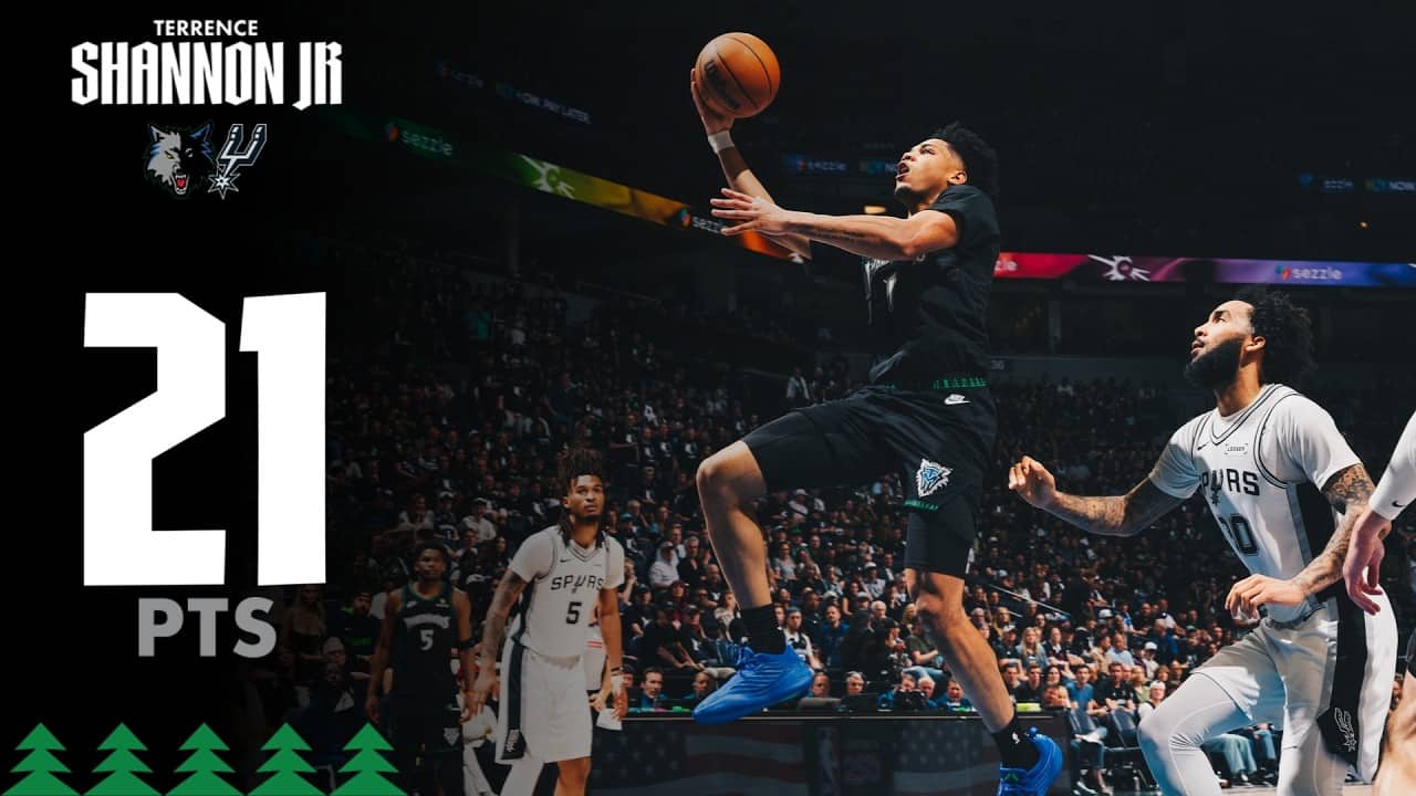Terrence Shannon Jr Gave It His All With 21 Points Vs The San Antonio Spurs | 05.15.26