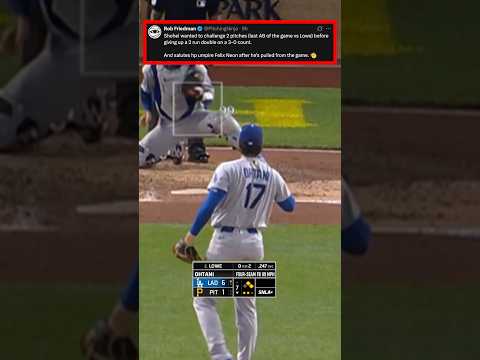 Shohei REALLY wanted to challenge these 2 pitches