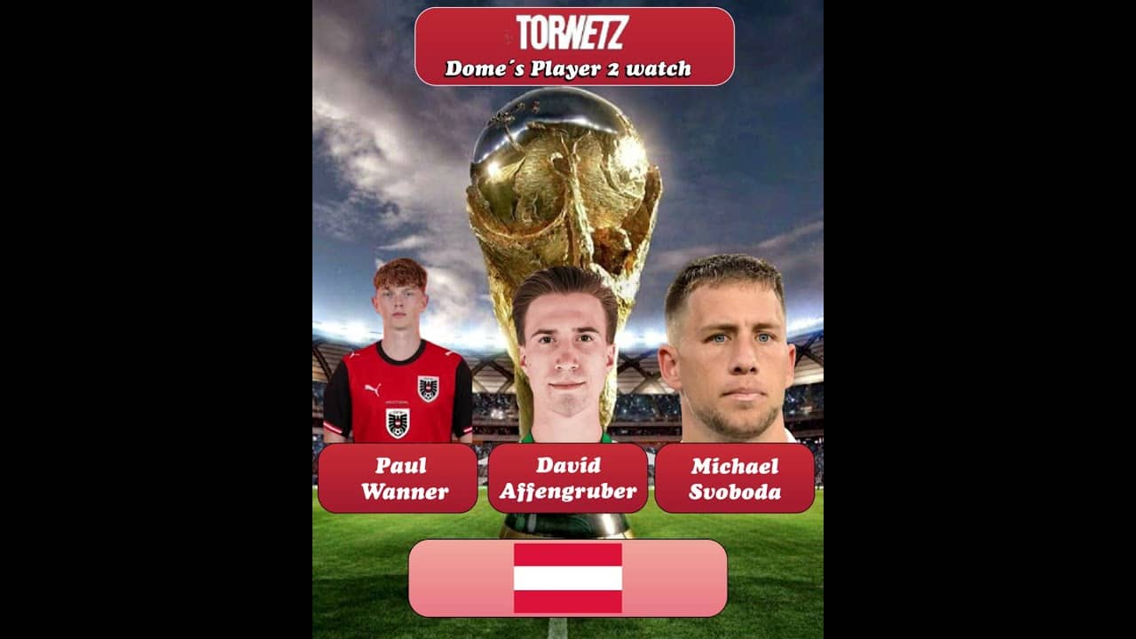 Das TorNetz WM-Tagebuch: Dome´s Player 2 Watch (Gruppe J) #wm2026
