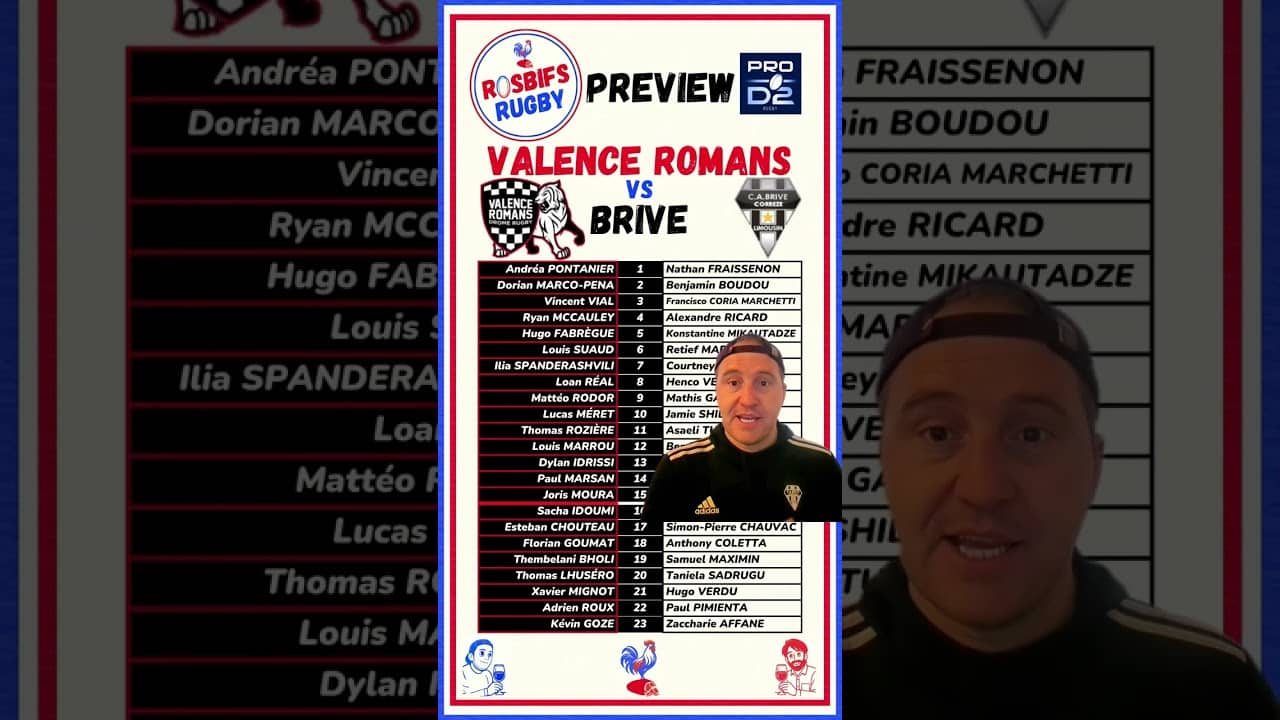 PRO D2 PREVIEW | Valence Romans v Brive