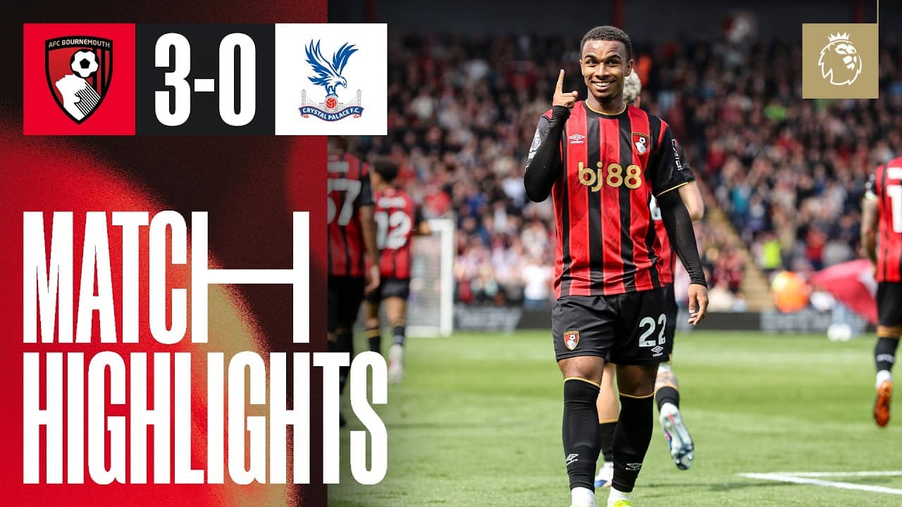 Kroupi and Rayan score AGAIN to see Cherries up to SIXTH | AFC Bournemouth 3-0 Crystal Palace