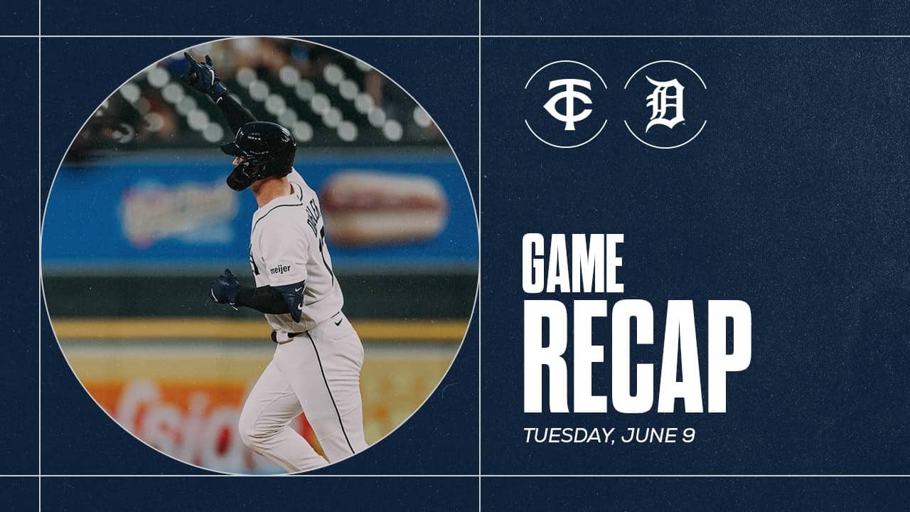 Game Highlights: Dingler Goes 4-for-5, Hits Two Home Runs, Tigers Win vs. Twins 10-4 | 6/9/26