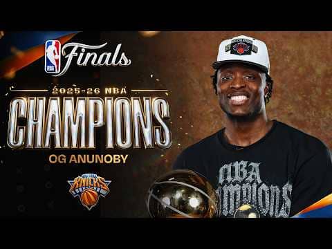 OG Anunoby Top Plays of the Knicks Championship Run 🏆🗽🔥