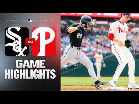 White Sox vs. Phillies Game Highlights (6/6/26) | MLB Highlights