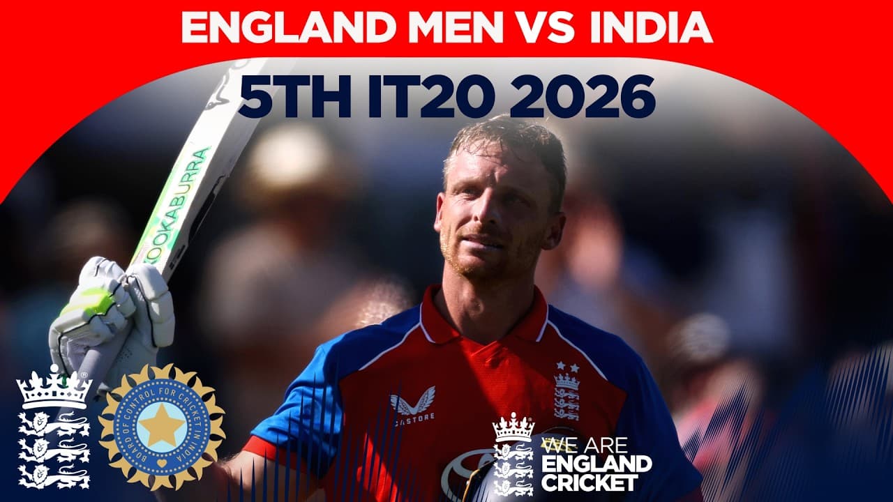 Buttler Scores 131 Off 64! | Highlights - England v India | 5th Vitality IT20 2026