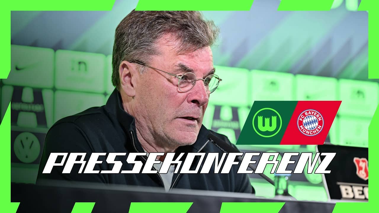 RE-LIVE | PK mit Hecking & Kompany nach VfL Wolfsburg - FC Bayern München