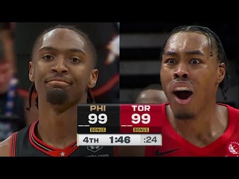 Wild OT Ending Raptors vs 76ers | January 11, 2026