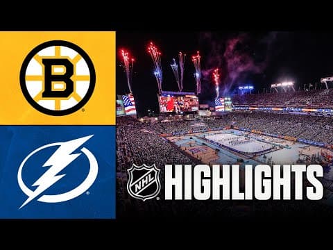 Bruins vs. Lightning | 2026 NHL Stadium Series Highlights | February 01, 2026