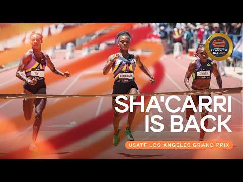 Sha'Carri Richardson is BACK with 10.99 win over 100m in LA | Continental Tour Gold 26