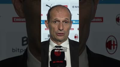 Massimiliano Allegri after #MilanCagliari | #Shorts