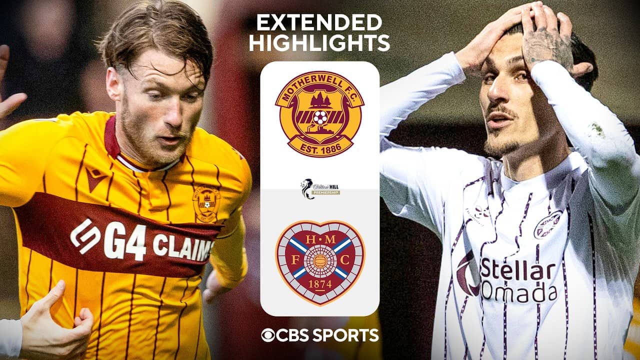 Motherwell vs. Heart of Midlothian: Extended Highlights | SPFL | CBS Sports Golazo