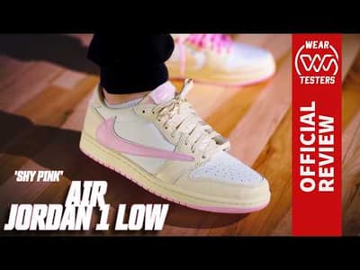 Air Jordan 1 Low OG SP Shy Pink Travis Scott