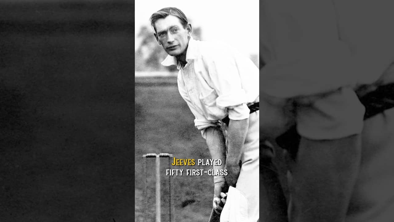 The Cricketer Immortalised by PG Wodehouse #history #shorts