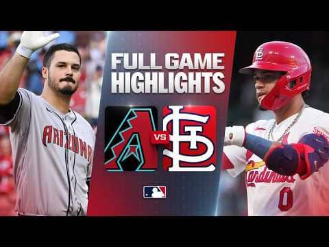 D-BACKS vs. CARDINALS Full Game Highlights (6/22/26) | MLB Highlights
