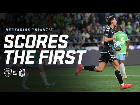 GOAL: Triantis Gets Minnesota on the Board