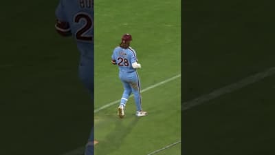 Double play gets us out of the inning 👏 #mets #baseball #mlb #sports #highlights #phillies