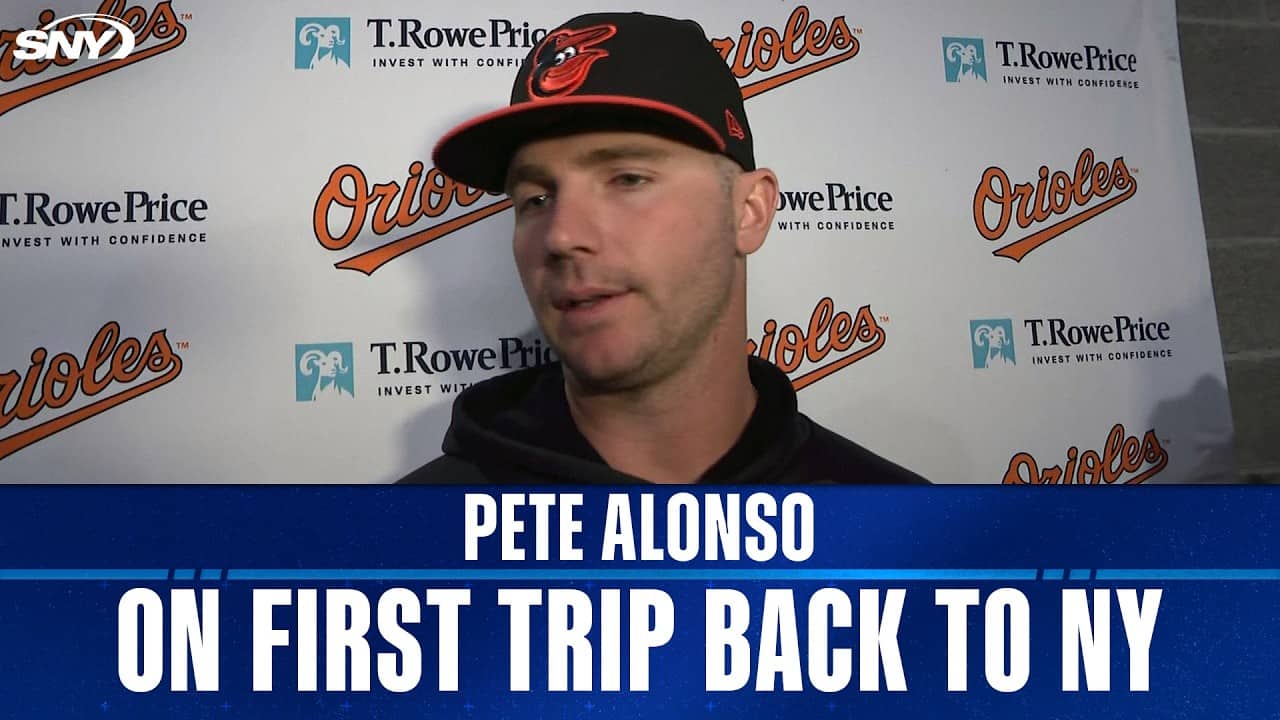 Pete Alonso opens up about Mets departure, returning to NY as a visiting player for the first time