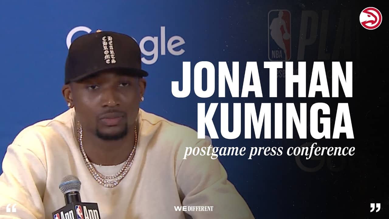 Hawks vs. Knicks Game 3 Postgame Press Conference: Jonathan Kuminga